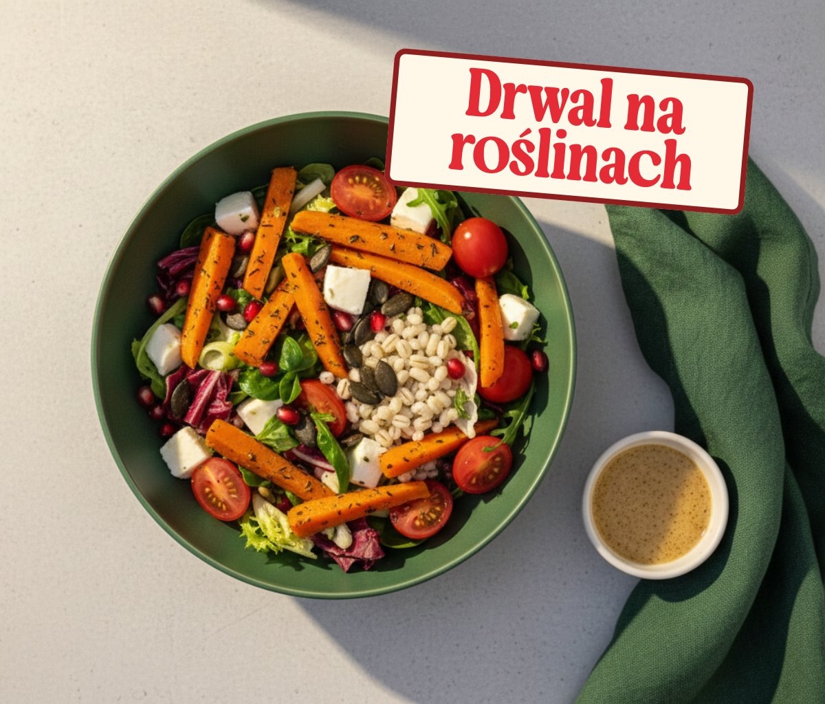 Drwal na roślinach