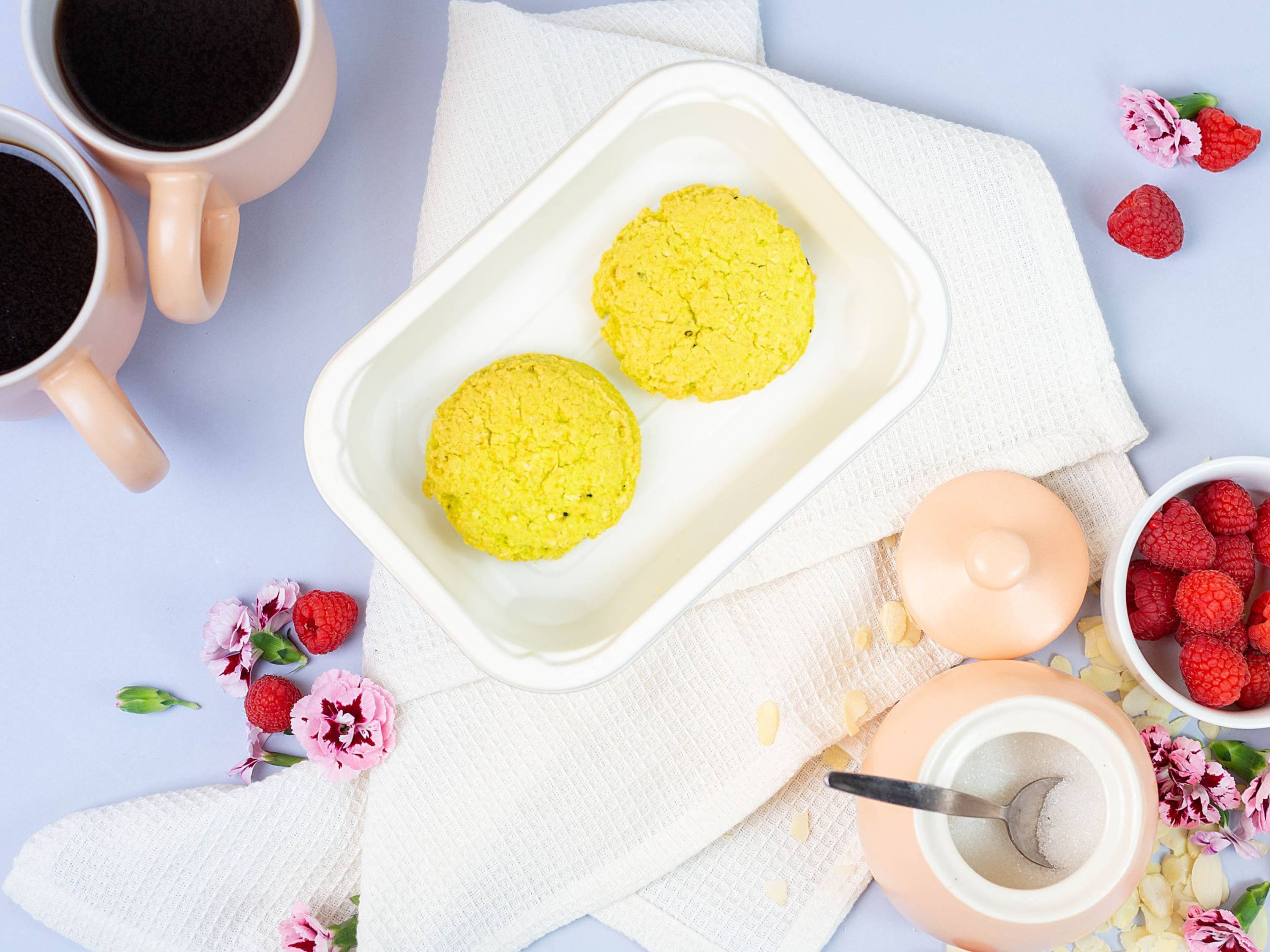Kokosanki miętowo-pistacjowe