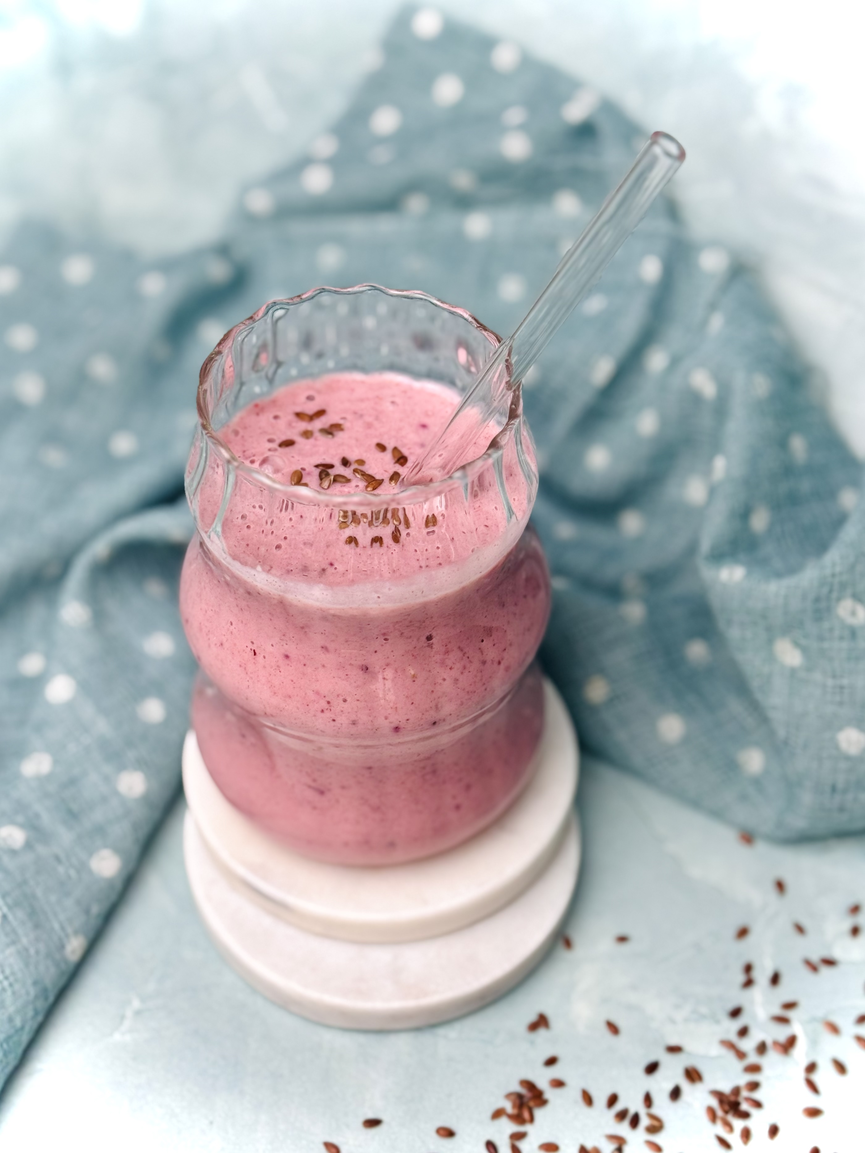 Antyoksydacyne smoothie z aronią i porzeczką