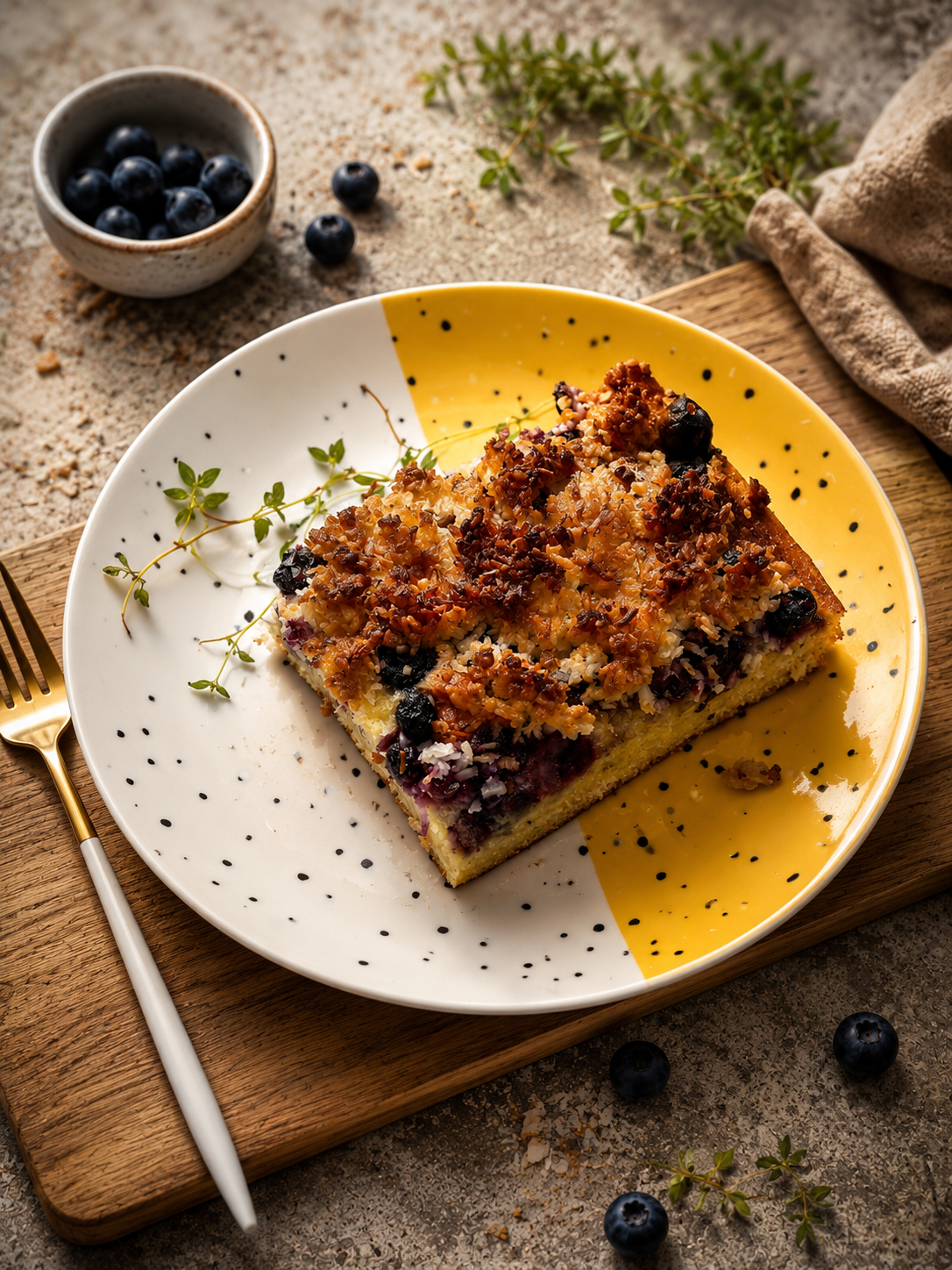 Keto ciasto jagodzianka