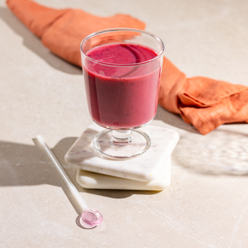 Smoothie ryżowe truskawkowo-porzeczkowe