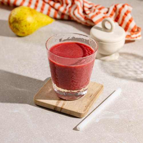 Koktajl wiśniowo gruszkowy (może zawierać pestkę)