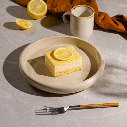 Cytrynowa tarta sernikowa bez laktozy