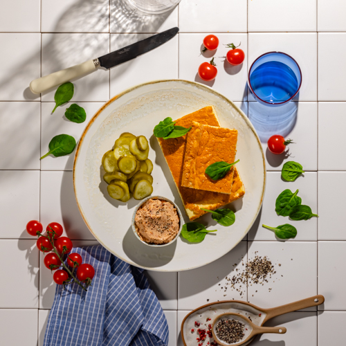 Warzywna pasta z keto pitą