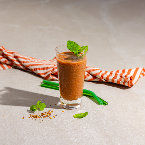 Koktajl truskawkowy z nutą chilli 